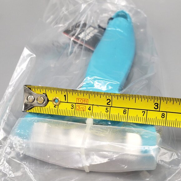 Kuhn Rikon Corn Zipper and Corn Cob Holder TURQUOISE Set of 18 Switzerland NEW - Picture 3 of 10